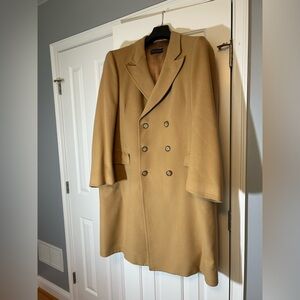 Vintage Barney’s New York Cashmere Double Breasted Cost